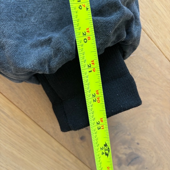 M.A. Klein Blanket Lined Jacket Men's Large Gray Canvas Millers Paint Logo - Picture 10 of 10